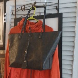 Elegant Black Tote Bag